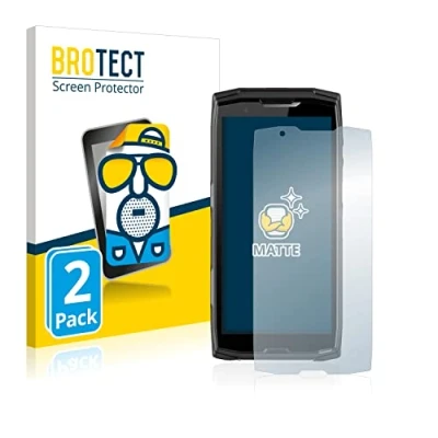 Abbildung von BROTECT Entspiegelungs Schutzfolie für Crosscall Core X5 (2 Stück) Matte Displayschutz Folie, Anti Reflex, Fingerprint