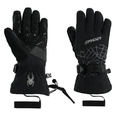 Abbildung von Spyder OVERWEB GLOVES, Jungen, Schwarz, XL