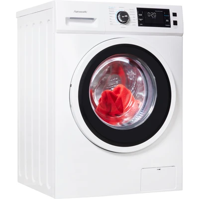 Abbildung von Hanseatic Waschmaschine, HWMB814C, 8 kg, 1400 U/min, Startzeitvorwahl, Kurzprogramme