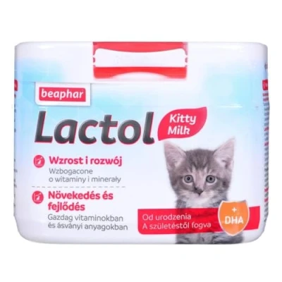 Abbildung von Beaphar LACTOL Kitty Milk, Katze, Puder, Allgemeiner Gesundheitszustand, Junior, Omega 3, Topf