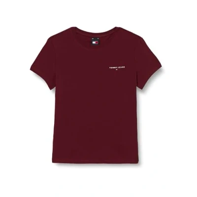 Abbildung von Tommy Jeans T Shirt TJW SLIM LINEAR TEE mit Logoschriftzug
