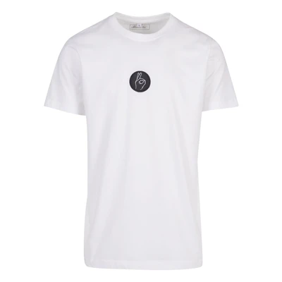 Abbildung von Mister Tee Herren Easy Sign Patch M White