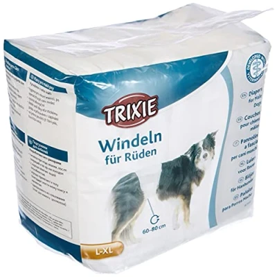 Abbildung von Trixie Windeln für Rüden, L XL: 60 80 cm, 12 Stück