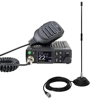 Abbildung von CB Funk PNI Escort HP 8900 ASQ, 12 24V + Antenne Extra 40 mit Magnetfuß