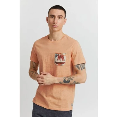 Abbildung von Blend Bhtrop Tshirt print, Herren, Größe: Medium, Coral sands