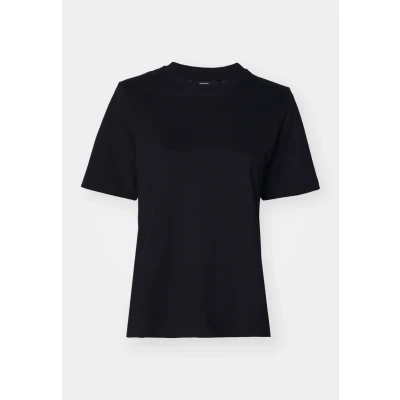 Abbildung von Vero Moda Vmdemi Oneck Tshirt basic, Damen, Größe: XL, Black