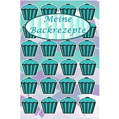 Abbildung von Meine Backrezepte: Rezeptbuch zum selber schreiben I Ca. DIN A5 Platz für 72 Rezepte Softcover mit Register