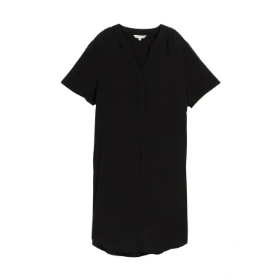 Abbildung von TOM TAILOR Damen 1046491 Kleid, 14482 Deep Black, 36 EU