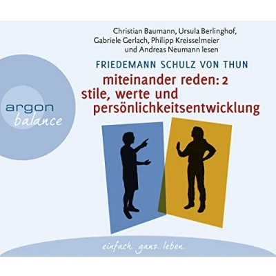 Abbildung von Miteinander reden Teil 2: Stile, Werte und Persönlichkeitsentwicklung: Differentielle Psychologie der Kommunikation