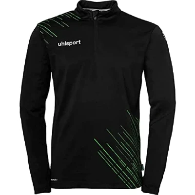 Abbildung von uhlsport Score 26 1/4 Zip Top Herren Sport Jacke Sweatshirt Sweatjacke Pullover Fußball Fitness Gym Hoody Pulli smartbreathe FIT atmungsaktiver Stoff aus recyceltem Polyester