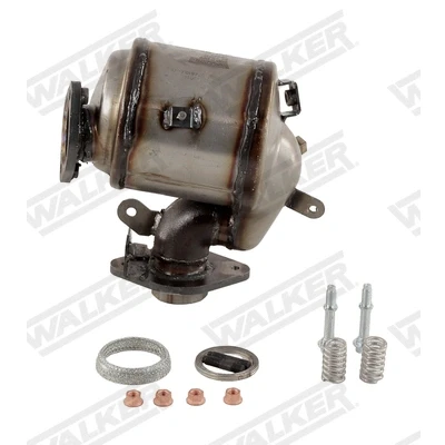 Abbildung von WALKER 73417 Rußpartikelfilter mit Steckdose Anbauteilen TOYOTA: Auris Schrägheck, Yaris II III Schrägheck