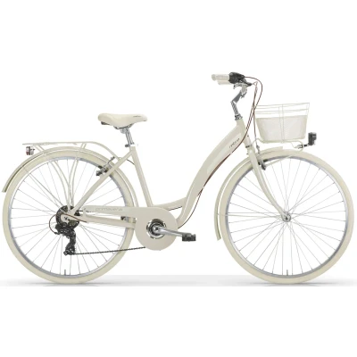 Abbildung von MBM Cityrad &quot;NEW Primavera&quot;, 6 Gang, Shimano, TY300 Schaltwerk, Kettenschaltung, für Damen, Kettenschaltung