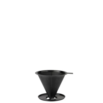 Abbildung von Stelton Nohr slow brew Kaffeefilter black metallic