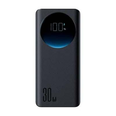 Abbildung von JOYROOM Powerbank 30W 30000mAh + USB A C Kabel 0,25m Schwarz (1 St)