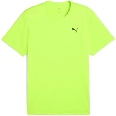 Abbildung von PUMA Unisex M TAD Essentials SOLID CAT Tee (LC small cat) T Shirts, Green Glare,