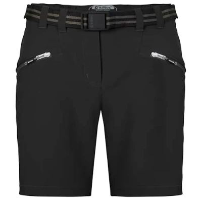 Abbildung von killtec Damen KOS 19 WMN BRMDS Funktionsbermudas/Shorts mit Gürtel, schwarz, 38 cm