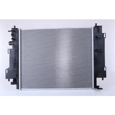 Abbildung von NISSENS 637662 Kühler, Motorkühlung Aluminium 480 397 16 Kühlrippen gelötet RENAULT: Twingo 3 Schrägheck, SMART: Forfour II Schrägheck