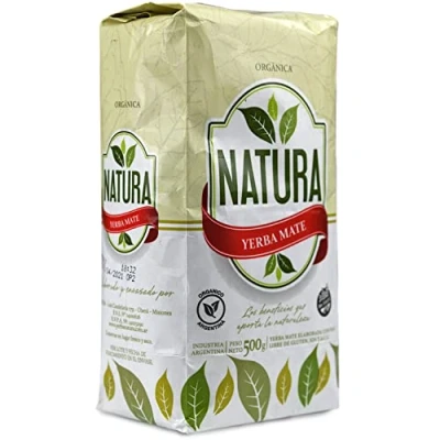 Abbildung von Natura Yerba Mate Tee Organica 500g aus Argentinien Detox und Energie Getränk
