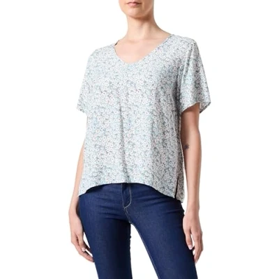 Abbildung von ONLY Onlsusan S/S V Neck Top WVN Noos