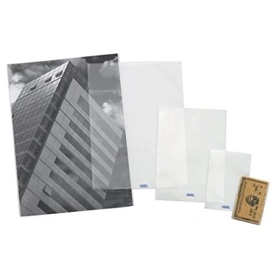 Abbildung von Favorit 400102331 Prospekthüllen Upocket ohne Lochung, 100 Stück, 11 x 16 cm, transparent