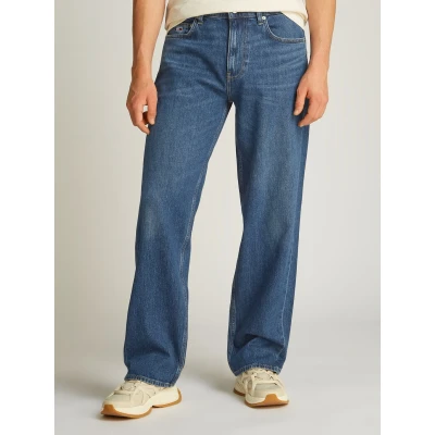 Abbildung von Tommy Jeans Loose fit in blauer Waschung