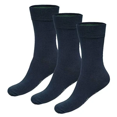 Abbildung von Bamboo Basics 3 PACK Socken, Größe: 41 46, Navy