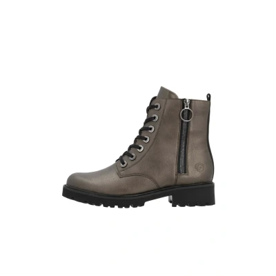 Abbildung von Remonte Schnürstiefelette, Damen, Größe: 37, Metallicbraun Schuhe