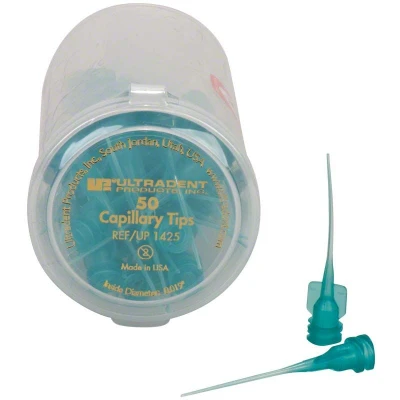Abbildung von Capillary Tip türkis 50er 50 Tips