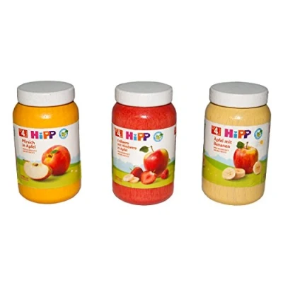 Abbildung von Christian Tanner 0995.8 Hipp Set aus Holz, Rot, 3 Stück (1er Pack)