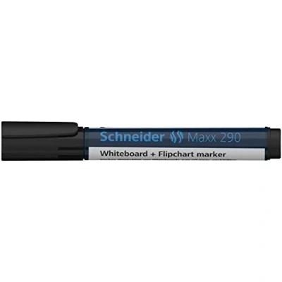 Abbildung von Schneider 290 Marker für Weißwandtafel und Flipchart 1 Stück schwarz
