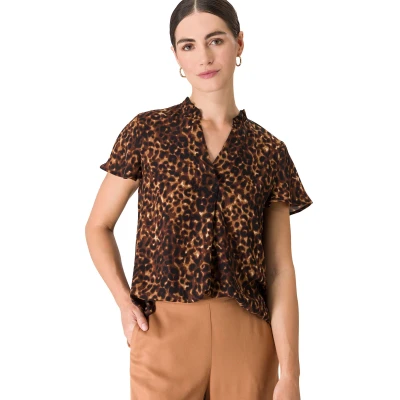 Abbildung von zero Bluse, Damen, Größe: 34, Camelblack