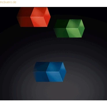 Abbildung von SIGEL GL725 Neodym Magnete Cube Design, eloxiertes Aluminium, 3 Stück, 11x11x11 mm, SuperDym, für Glas Magnettafeln und Whiteboards