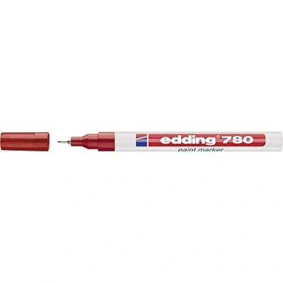 Abbildung von edding Glanzlack Marker 780 0,8mm rot