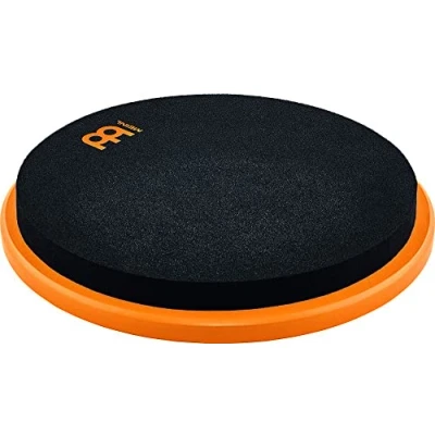 Abbildung von Meinl Cymbals Marshmallow Übungspad 12 Zoll (30,48cm) leises Drum Practice Pad, mittlerer Rebound, montierbar auf Becken Ständer und Stativ Schlagzeug Percussion Zubehör (MMP12OR)