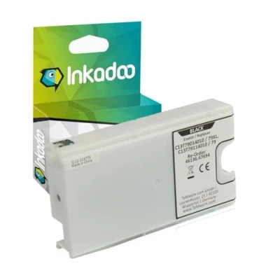 Abbildung von Inkadoo Druckerpatronen kompatibel zu Epson C13T79014010 / 79XL Tintenpatrone Schwarz WorkForce Pro WF 5620 DWF 5100 4600 4630 5600