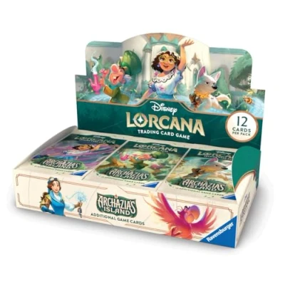 Abbildung von Ravensburger Sammelkarte Disney Lorcana Archazias Island Booster Display EN