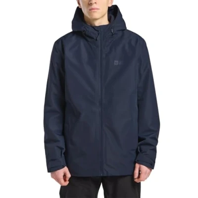 Abbildung von Jack Wolfskin Taubenberg 3IN1 Hardshelljacke, Herren, Größe: XXL, Night blue