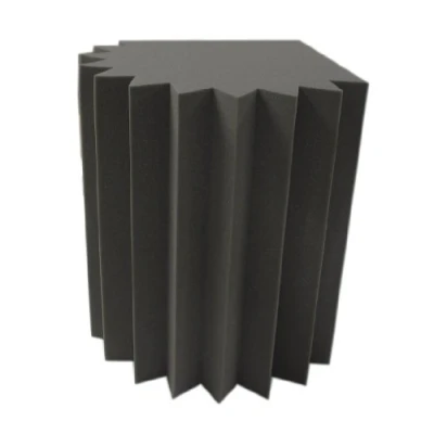 Abbildung von 1 St. Bass Trap, Absorberelement, ca. 100cm x 41cm , Kantenabsorber bzw. Tiefenabsorber mit Pyramiden Profil Akustikschaumstoff