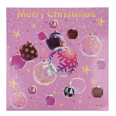 Abbildung von ZMILE COSMETICS Adventskalender 3D Christmas Balls (24 tlg), vegane Kosmetik