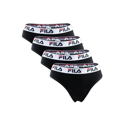 Abbildung von Fila 4 PACK Slip, Damen, Größe: 40, Schwarz