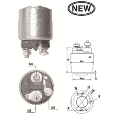 Abbildung von Magnetschalter, Starter MAGNETI MARELLI 940113050562