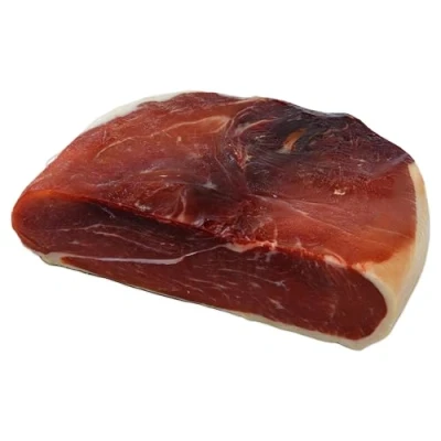 Abbildung von Hymor Superham Serrano Schinken am Stück 1x ca. 2,2kg halbes Jamon ohne Knochen, polierter luftgetrockneter Schinken, mindestens 10 Monate gereift mit weniger Salz für Geschmack
