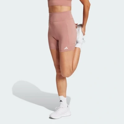 Abbildung von adidas Performance kurze Sporthose, Damen, Größe: Sx5&quot;, Warm clay