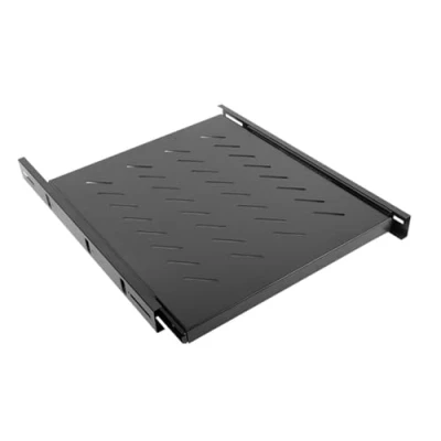 Abbildung von LANBERG Rack Cabinets Fixed Sliding Shelf 19&#039;&#039; 1U/465x550mm,max Load Capacity up to 18kg Black