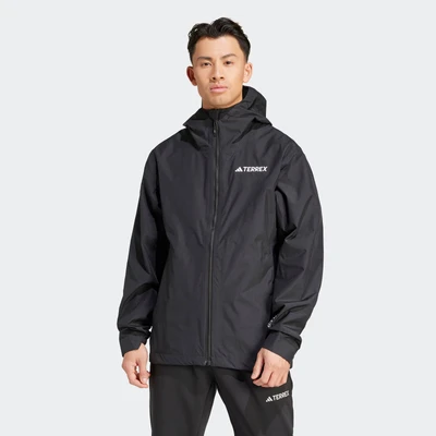 Abbildung von Adidas Terrex Multi 2.5L RAIN.RDY Jacket Hardshelljacke, Herren, Größe: Small, Black