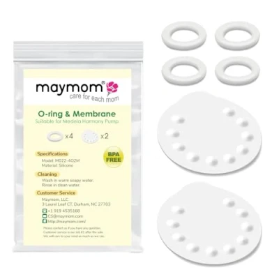 Abbildung von Maymom O Ring und Membran für Medela Harmony