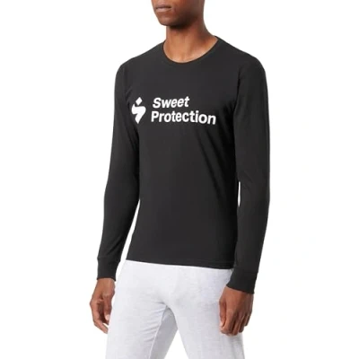 Abbildung von Sweet Protection Men&#039;s LS M T Shirt, Black, Large