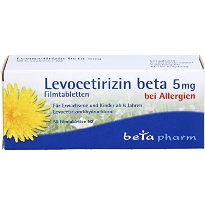 Abbildung von Levocetirizin beta 5 mg 50 St