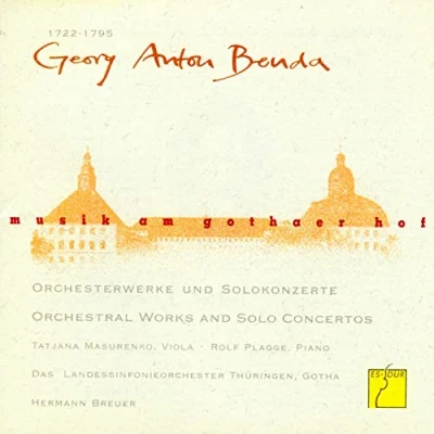 Abbildung von Musik am Gothaer Hof Georg Anton Benda (Orchesterwerke und Solokonzerte)