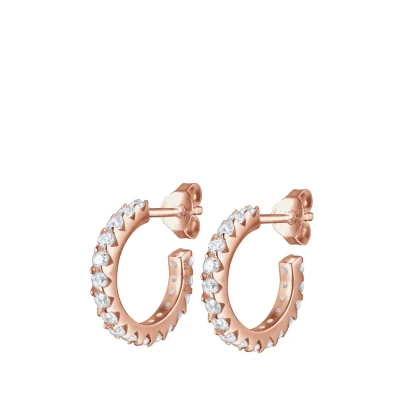 Abbildung von Elli Funkelnd Ohrringe, Damen, Größe: One Size, Roségold